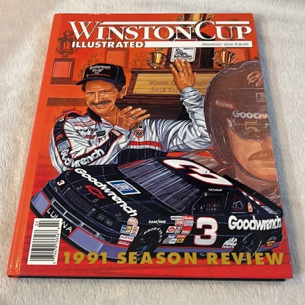 Winston cup Illustrated 1991 season review Hardcover book